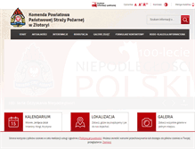 Tablet Screenshot of kppspzlotoryja.pl